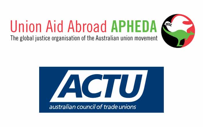 ACTU and APHEDA welcome ALP announcement on Timor Sea