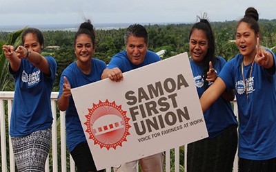 Building Unionism in Samoa