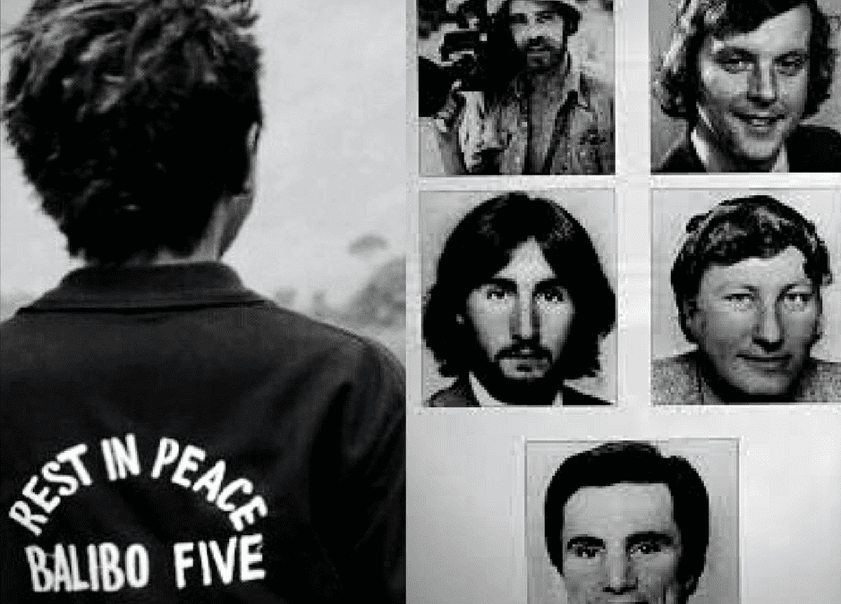 Remembering the Balibo Five and Roger East