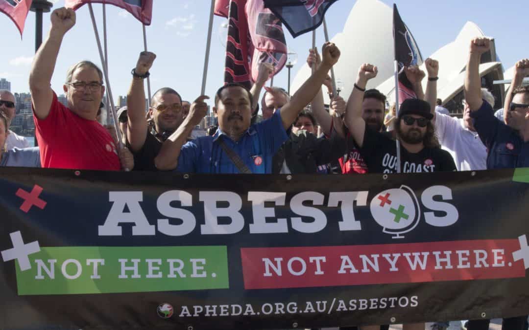 Indonesian ban asbestos campaigners 2018 Australian tour