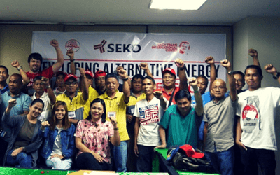 Building union power through clean energy in the Philippines