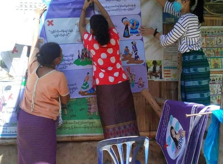 Karen women organising on the frontline of Myanmar