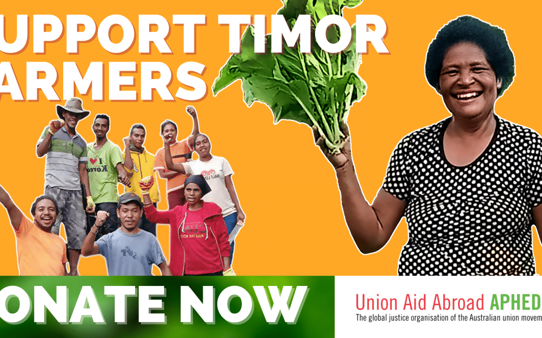 Stand with farmers in Timor Leste