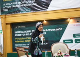 Diagnosing asbestos-related diseases in Indonesia
