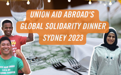 Book your tickets for APHEDA’s Sydney dinner