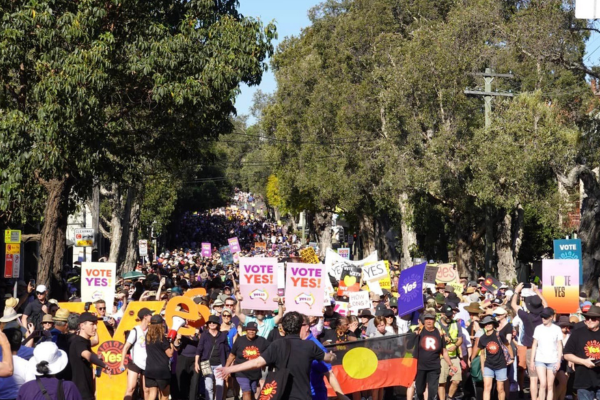 Thousands march for ‘Yes’ across Australia